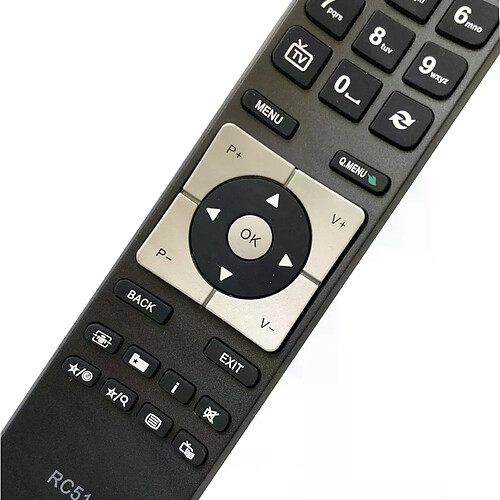 Télécommande TV Hitachi RC5117 - Noir
