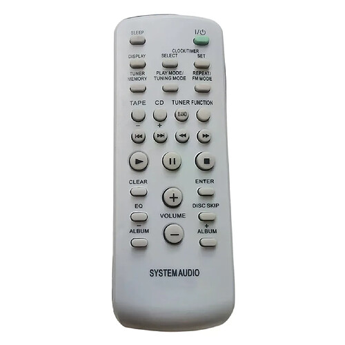 Télécommande de remplacement Sony audio CD