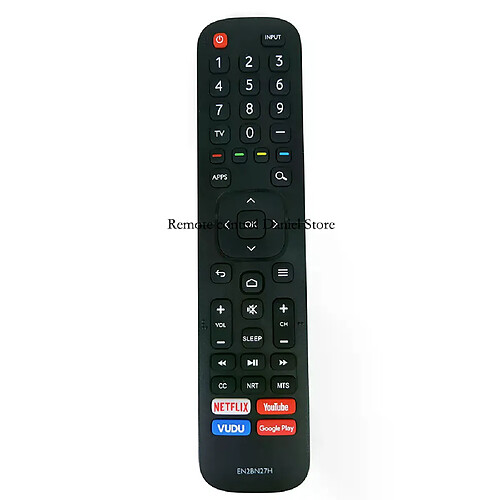 Télécommande TV Hisense EN2BN27H - Noir