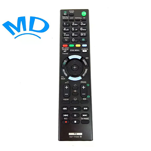 Télécommande pour TV Sony RMT-TZ120E - Noir