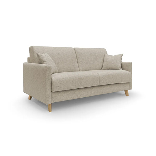 Divani.store Edgar Canapé-Lit - Beige