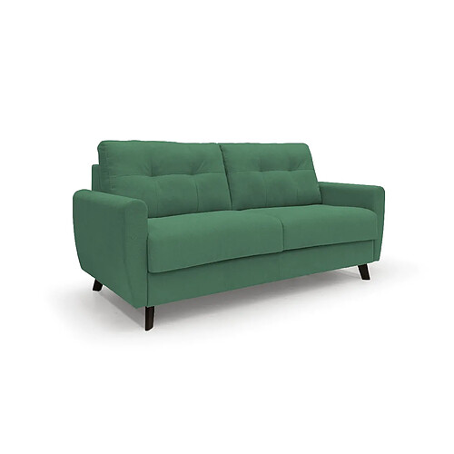 Divani.store Callisto Canapé lit - Vert