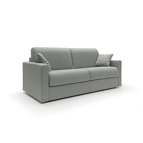 Divani.store Chris - Canapé lit convertible 166 cm Gris