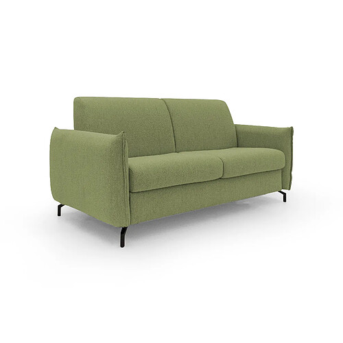 Divani.store Scarlet Canapé lit convertible - Vert