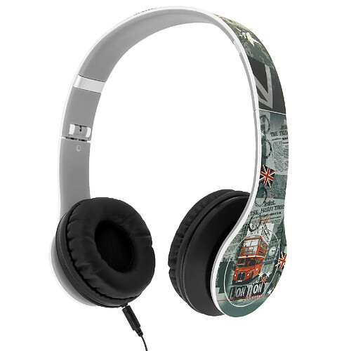 Akashi Casque Modèle London - Noir