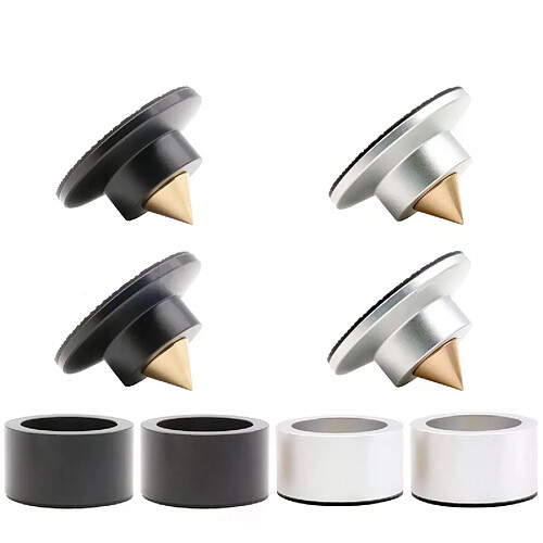 Kits de coussinets antichoc pour haut-parleur - Argent