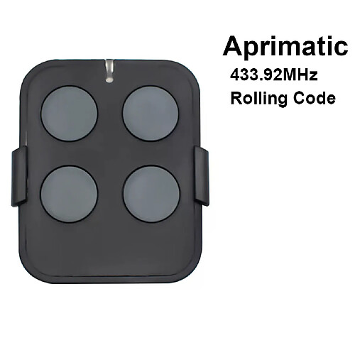 Télécommande primaire TR2 TR4 433.92 MHz - Code roulant