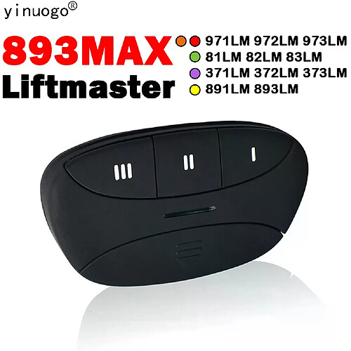 Liftmaster 893MAX 390MHz - Télécommande Garage