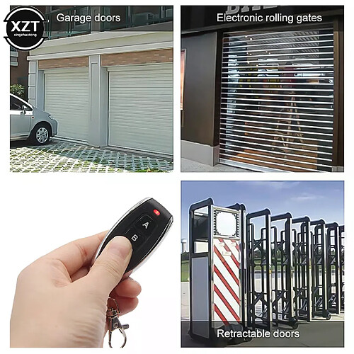 Duplicateur de porte de Garage 433MHz - Clé Alarme