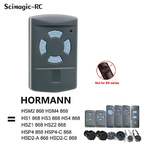 Télécommande de Garage HORMANN HSM4 868