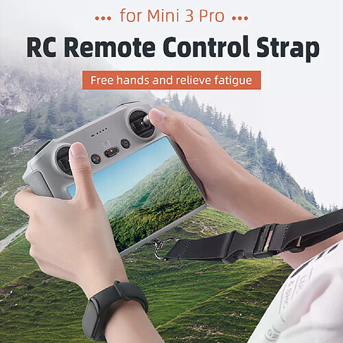 Sangle de cou DJI MINI 3 Pro - Noir/Variante