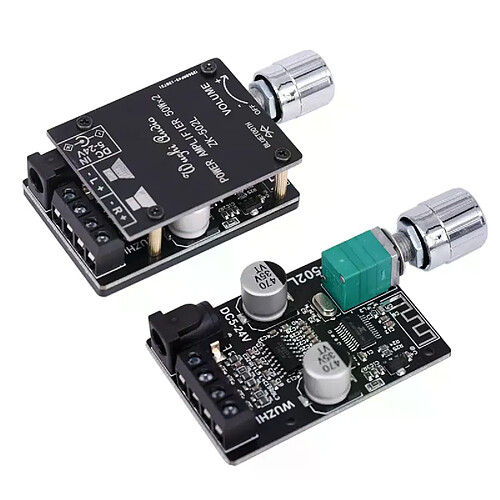 Amplificateur audio stéréo Bluetooth 5.0 - Noir