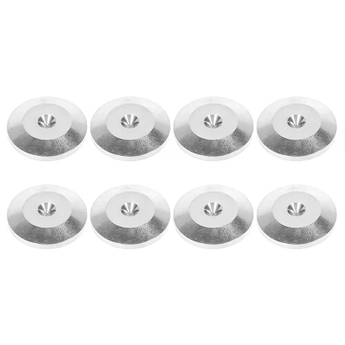 Coussinet de base aluminium haut-parleur - Noir