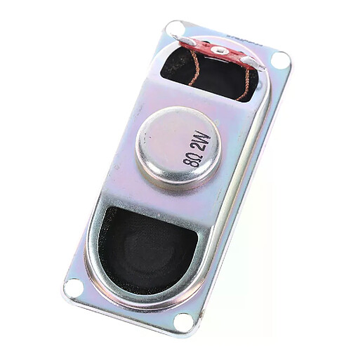 Haut-parleur klaxon LCD - Argent