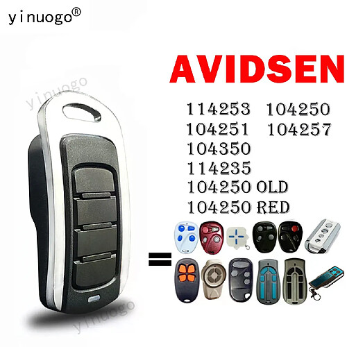 AVIDSEN Télécommande 104257 - Compatibilité étendue