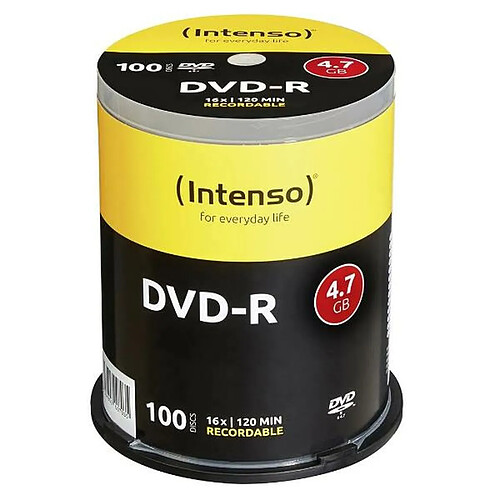 DVD-R INTENSO 4101156 (100 Unités)