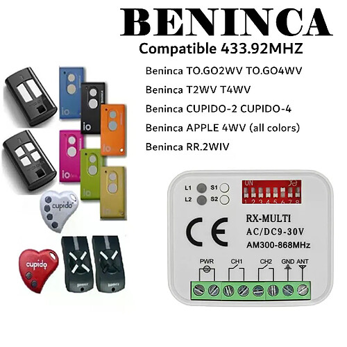 Beninca RX MULTI - Universel