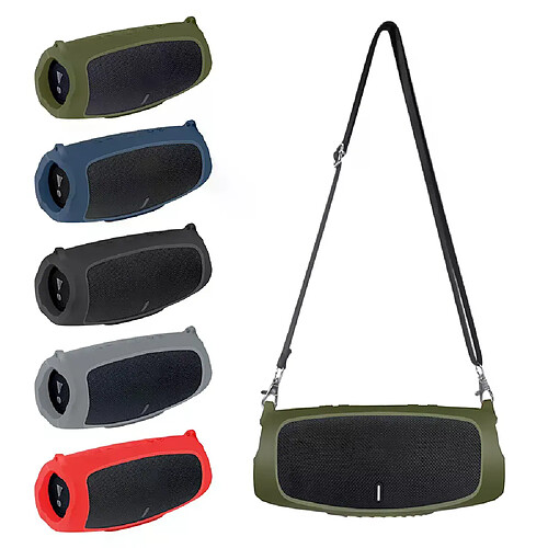 Housse silicone pour JBL Charge 5 - Noir