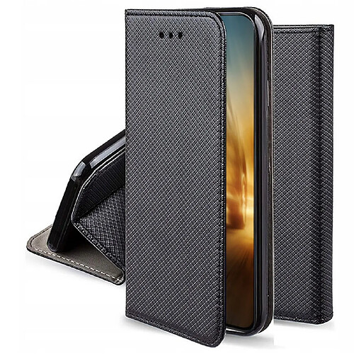 Htdmobiles Housse portefeuille Samsung Galaxy A06 - Noir