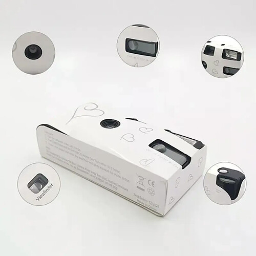 Appareil photo à usage unique avec flash