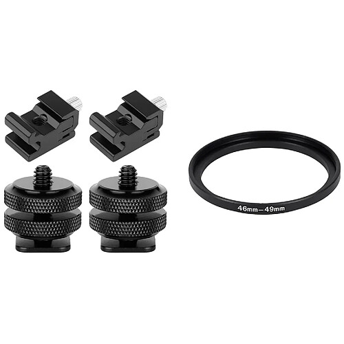 Adaptateur de filtre Step Up 46 Mm à 49 Mm