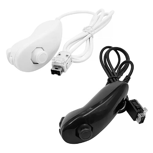 Manette Nuchuk incurvée - Pour Nintendo Wii