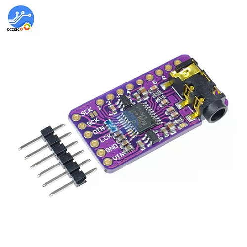 Carte décodeur audio I2S PCM5102 - Violet