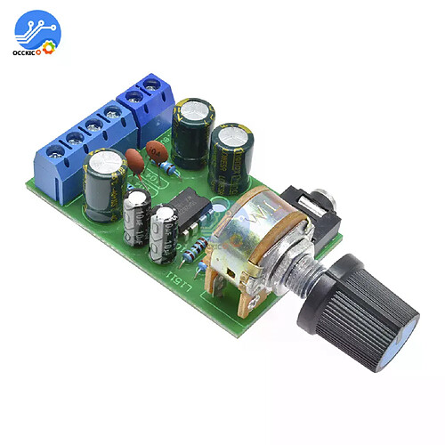 Carte amplificateur audio TDA2822M - Vert