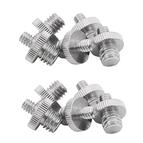 Adaptateur de vis fileté en métal - 10 pièces