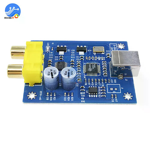 Carte décodeur audio DAC USB - Bleu