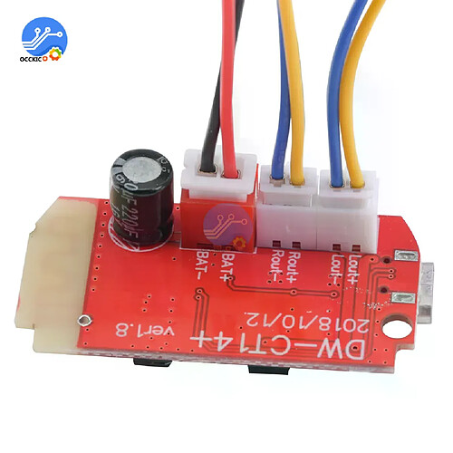 Carte amplificateur audio numérique - Rouge