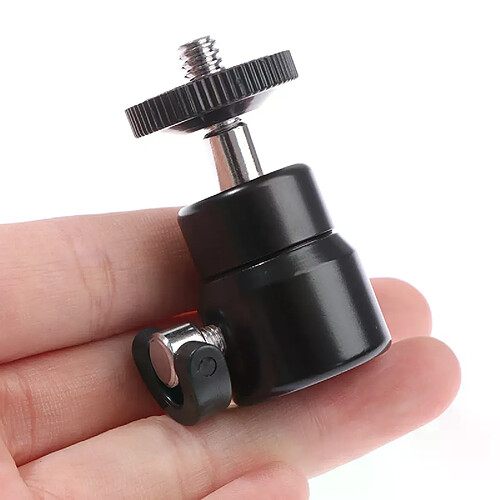 Adaptateur de trépied - Tête sphérique et support de Flash LED
