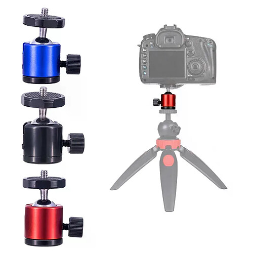 Mini rotule pour trépied DSLR