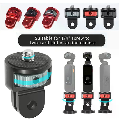 Adaptateur de trépied réglable pour caméras
