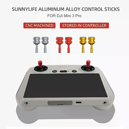 DJI Mini 3 Pro - Joystick de telecommande - Aluminium