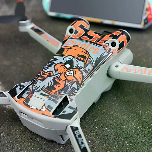 Autocollants de protection DJI Mini 3 Pro - Résistants aux rayures