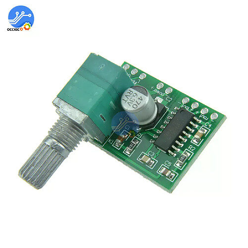 Amplificateur audio PAM8403 - Vert