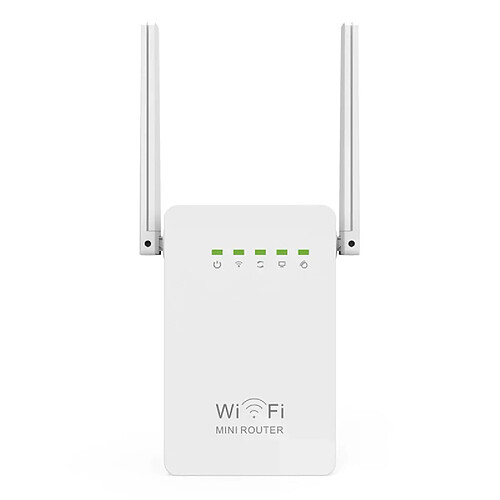 Répéteur Wi-Fi sans fil - Blanc
