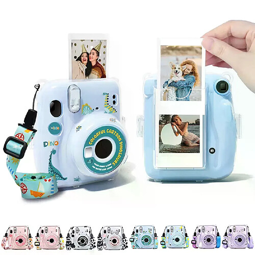 Ensemble 3 en 1 pour Instax Mini 11 - Étui cristal