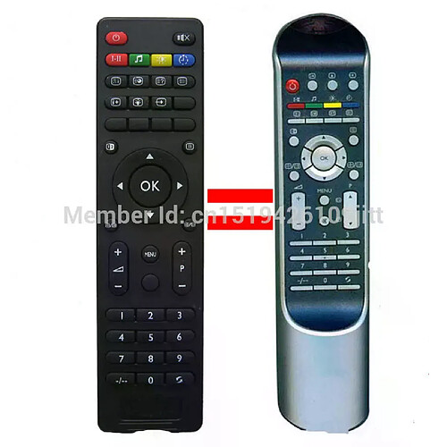 Télécommande TV BenQ VL3231 - Noir
