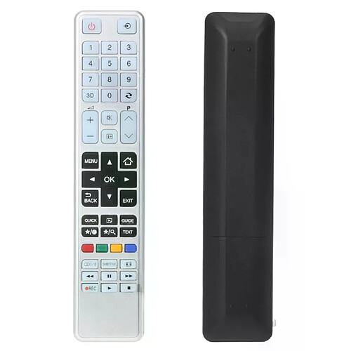 Télécommande TV pour Toshiba - Argent