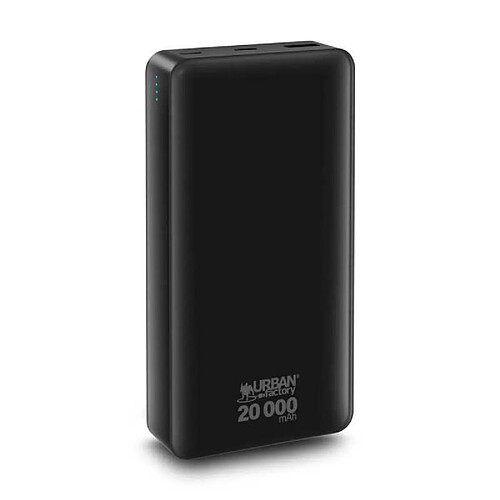 Urban Factory Batterie externe Juicee Max - 20 000 mAh - Noire