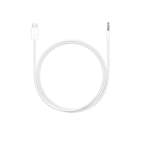 Câble audio Apple USB C vers Jack 3,5 mm 1,2 m Blanc