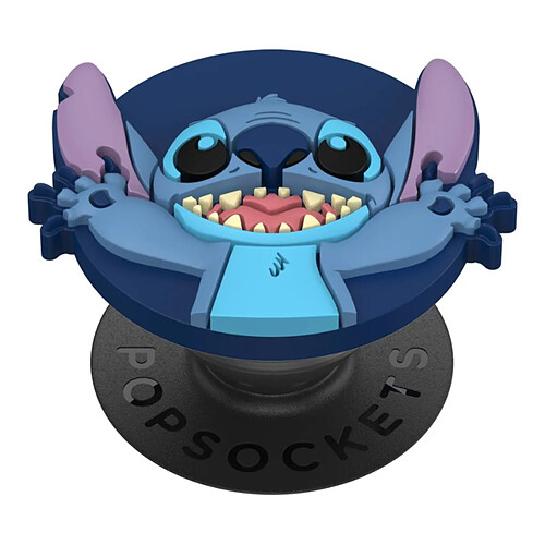 PopSockets PopGrip pour Smartphone Universel Modèle Stitch Bleu