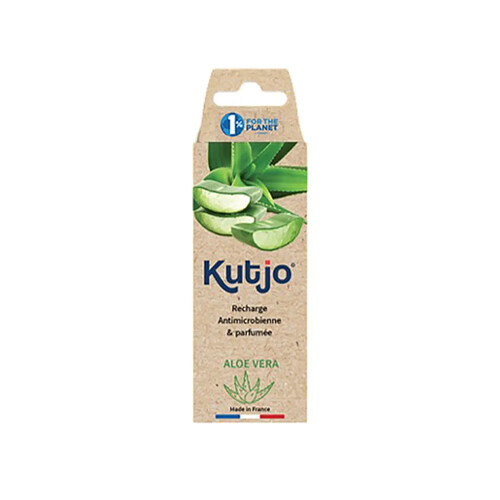 KUTJO Recharge pour Spray Nettoyant K1 Huiles Essentielles 15ml Aloe Vera Vert