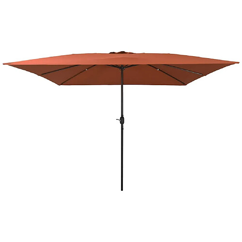 vidaXL - Parasol carré 295 x 245 cm
