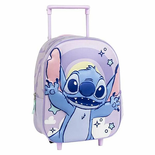 Cartable à Roulettes Stitch 3D