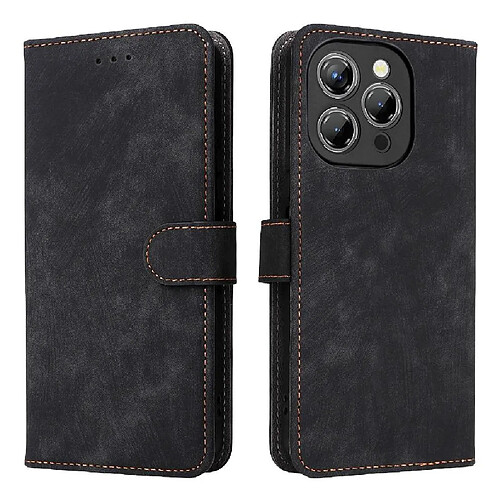 Étui Oukitel P1 - Cuir PU - Noir