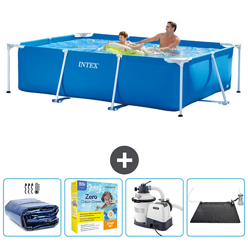 Intex Cadre Rectangulaire - Bleue
