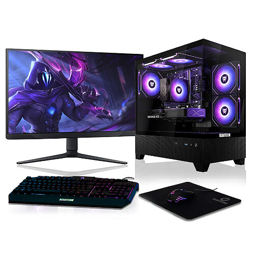 BEASTCOM Q5 Pro Gaming Complet, Intel Core i7-12700F, NVIDIA RTX 5060 Ti, 16 Go RAM, 1 To